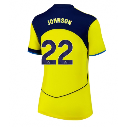 Billige Fotballdrakt Tottenham Hotspur Brennan Johnson #22 Replika Tredjedrakt Dame 2025-26 Kortermet Billige Fotballdrakt Tottenham Hotspur Brennan Johnson #22 Replika Tredjedrakt Dame 2025-26 Kortermet
